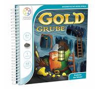 Smart Games Magnetische Reisespiele Gold Grube, Reisespiel, Kinderspiel, Kinder Spiel, ab 6 Jahren, SGT 280 DE-8