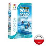Smart Games - Penguins Pool Party, Puzzle Game with 60 Challenges, 6+ Ages
