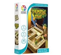 Smart Games - Temple Trap, Puzzle Game with 48 Challenges, 7+ Years, Transparent/Vert