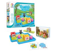 Smart Games - Three Little Piggies Deluxe, Preschool Puzzle Game with 48 Challen