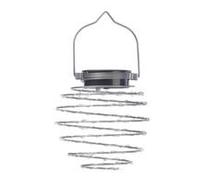 SMART GARDEN-Ensemble de 4 lanternes solaires argent Smart Garden Spiralight - diamètre 12 x 21,5 cm