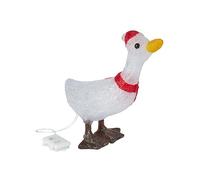 Smart Garden InLit Ice Goose Décoration de Noël 37 cm en acrylique avec 30 LED blanc froid pour intérieur et extérieur avec minuterie automatique