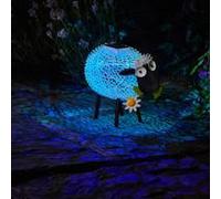 garden mile àénergie Solaire Allumer Conduit Girafe Poulet cuivre Effet métal Jardin Animal Sculptures Superbe Polyvalent décoration Jardin décoration - Sheep