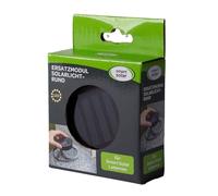 Smart Garden - Panneau solaire rond pour lanternes Aswan et Damasque, Blanc et changement de couleur, Efficacité solaire élevée, S'allume automatiquement la nuit