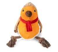 Smart Garden Robbie Rope-Legs PlayPal - Jouet de Noël en peluche pour chien de 36 cm - Jouet à renifler avec jambes en corde - Jeu interactif et stimulation mentale