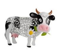 SMART GARDEN-Vache solaire en métal Daisy Cow à LED blanc ou multicolore