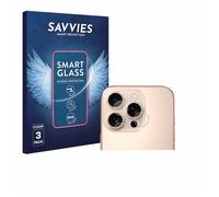 Smart Glass Protection d'écran en verre Savvies pour Apple iPhone 16 Pro Max (Caméra UNIQUEMENT) 3 Pièces