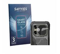 savvies Verre Trempé pour Blackview Xplore X1 | (Caméra UNIQUEMENT) 3 Pièces Clair Protection d'écran Made in Germany 9H Film Protecteur Film en Verre Anti-Rayures