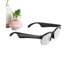 Smart Glasses- | Real-Time Translation Smart Glasses Support 40+ Languages, Audio Assist Eyewear For Men Women, Business Meetings Conferences Education Communication Travel Conversation Aid Device