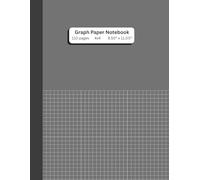 Smart Grid Notebook 4x4: Quad Ruled Graph Paper Composition Book for School, STEM Math, and Engineering Sketching