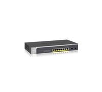 Smart GS510TLP - Commutateur - L3 Lite - intelligent - 8 x 10/100/1000 (PoE+) + 2 x SFP - de bureau, Montable sur rack - PoE+ (75 W) - pour NETGEAR