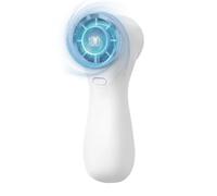 Smart Hand Fan, Digital Display Cooling Device, 1.69x4.88 Inch Portable Blower with Quiet Airflow, Sturdy ABS Mini Fan, Travel Cooling Gadget with Modern Design, Personal Use for Summer Comfort