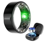 Smart Health Ring with Blood Oxygen Heart Rate Monitor, Automatic Sleep and Fitness Tracking, Waterproof Wearable for Men and Women