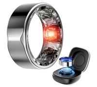 Smart Health Ring with Blood Oxygen Heart Rate Monitor, Automatic Sleep and Fitness Tracking, Waterproof Wearable for Men and Women