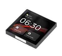Smart Home Control Panel 4 pouces écran tactile, commande vocale et compatible TUYA 100-240V - Contrôle jusqu’à 20 appareils, affichage météo et luminosité automatique pour mai