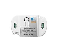 Smart Home Zigbee Ventilateur de plafond avec interrupteur intelligent pour téléphone portable Contrôle vocal Chauffe-eau 200 W Charge AC 85-265 V Durabilité