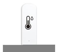 Smart Humidity Sensor, Wireless Climate Monitor, High-Precision Air Tracker 2.76x0.98x0.79 inches, Indoor Comfort Assistant, Real-Time Alert System, Mobile App Controlled Device