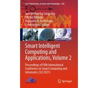 Smart Intelligent Computing And Applications, Volume 2