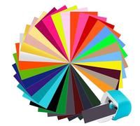 Smart iron pour Cricut Joy, 14 cm x 30.5 cm, film flexible pour traceur textile, vinyle de transfert thermique, rouleau de film flexible pour vêtements, film à repasser, t-shirts et plus de