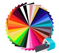 Smart iron pour Cricut Joy, 14 cm x 30.5 cm, film flexible pour traceur textile, vinyle de transfert thermique, rouleau de film flexible pour vêtements, film à repasser, t-shirts et plus de