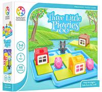 Smart Jeux Préscolaire Jeu Puzzle Trois Petit Piggies de Luxe Enfants Jouets Âge