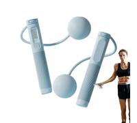 Smart Jump Rope Compteur numérique Compteur Body Build Double Unders Corde | Corde à sauter de vitesse pour intérieur sans fil - Pour homme, femme, enfant - Double Unders - Exercice de boxe