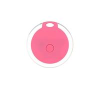 Smart Key Finder Localisateur GPS Enfant Animal De Compagnie Dispositif Suivi Porte-CléS Porte-Bagages Anti-Perte Tag Rappel D’Alarme Volet Selfie App ContrôLe Compatible avec iOS Et Android (Rose)
