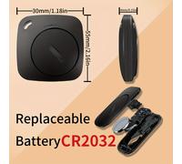Smart Key Gps Tracker,Bluetooth Nous-Mêmes Avec Find My Andrea Itag,Global Locator Finder,Anti-Perte,Alarme,Rappel- Square-F955