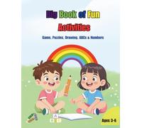 Smart Kids Activity Book: Fun English, Math, Puzzles, Tracing, and Coloring Activities for Kids Ages 3-6