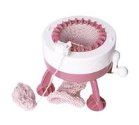 Smart Knitting - Ensemble de machine à tricoter circulaire à 48 aiguilles pour adultes, projets artisanaux, chapeaux, écharpes, pulls, robustes et durables