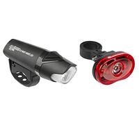 Smart Lampe Batterie Set - Noir/Rouge