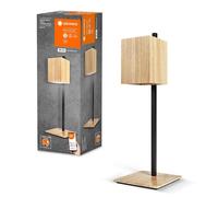 LEDVANCE Lampe à poser WiFi SMART+ DECOR Wood, 8W, 650lm, lumière blanche réglable (3000K à 6500K), dimmable, bois certifié FSC, contrôlable par application, compatible avec Amazon, Google, etc.