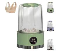 Smart Laundry Cup, Laundry Cup Portable Turbo Washing Cups, Portable Mini Washing Machine, Detergent Dispenser Holder, For Bra Socks & Clothes (Green)