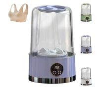 Smart Laundry Cup, Laundry Cup Portable Turbo Washing Cups, Portable Mini Washing Machine, Detergent Dispenser Holder, For Bra Socks & Clothes (Purple)