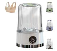 Smart Laundry Cup, Laundry Cup Portable Turbo Washing Cups, Portable Mini Washing Machine, Detergent Dispenser Holder, For Bra Socks & Clothes (White)