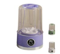 Smart Laundry Cup, Portable Rechargeable Mini Washing Machine for Underwear, 2025 New Portable Ultrasonic Washing Machine for Cleans Small Laundry Items, Socks, Underwear (Purple)