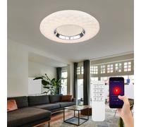 Smart LED Lumière Du Jour Couvrir Lampe Télécommande Sternen-Effekt Variateur