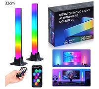 Smart LED RGB Lampe Gaming avec Effets D'éclairage Multiples et Musique, Lumière D'ambiance pour Jeu, TV, PC, Fête, Label