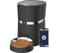 Smart Life 3.8L WiFi mangeoire automatique deux bols voix pour animaux
