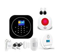 Smart Life WiFi GSM Home Alarm System Control Touch Keyboard Compatible Tuya Smart Appliquer(A)