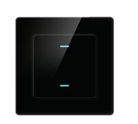 Smart Light Switch WiFi Avatto N-TS10-B2 2 Way TUYA (black)