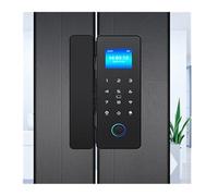 Smart Lock, Serrure à empreinte digitale intelligente Bluetooth for porte coulissante en verre, crochet électronique for carte numérique, application de déverrouillage à distance(D)