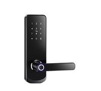 Smart Lock, Serrure biométrique d'empreintes digitales Tuya, fechadura eletronica numérique cerradura inteligente serrure de porte de maison intelligente(50)