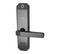 Smart Lock Serrure de porte à empreinte digitale, serrure intelligente avec 3 méthodes de déverrouillage, serrure à code numérique en alliage de zinc pour portes en bois, portes intérieures et portes