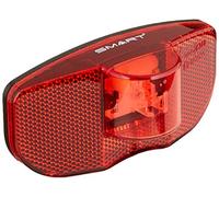 porte-bagages à lumière arrière LED rouge/noir