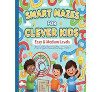 Smart Mazes for Clever Kids - Easy & Medium Levels | Fun Logic Games for Ages 5-8