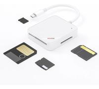 Smart Media SM Memory Card Reader Type C USB XD M2 SD SM for Cameras Supports Type C Card