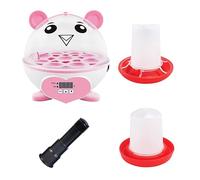 Smart Mini Home Couveuse de 9 œufs Contrôle automatique de la température Œuf de rotation Poulet Canard Caille Oiseaux Incubateurs d'œufs automatiques