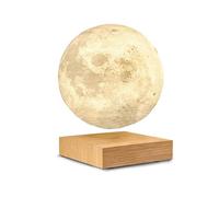 Lampe à poser Lune Gingko Frêne blanc
