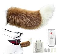 Smart Motion Tail, Rechargeable Auto Ornament Kit, Dynamic Moving Decoration with Remote Driven Mechanism System, High Durability Car Exterior Gadget Set, Fun Realistic for Road Trips